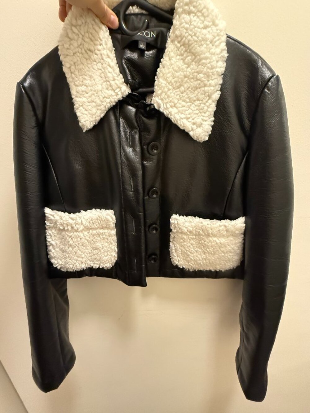 TOCCIN - Rachelle Patch Jacket Jet Black - Large - Picture 2 of 3